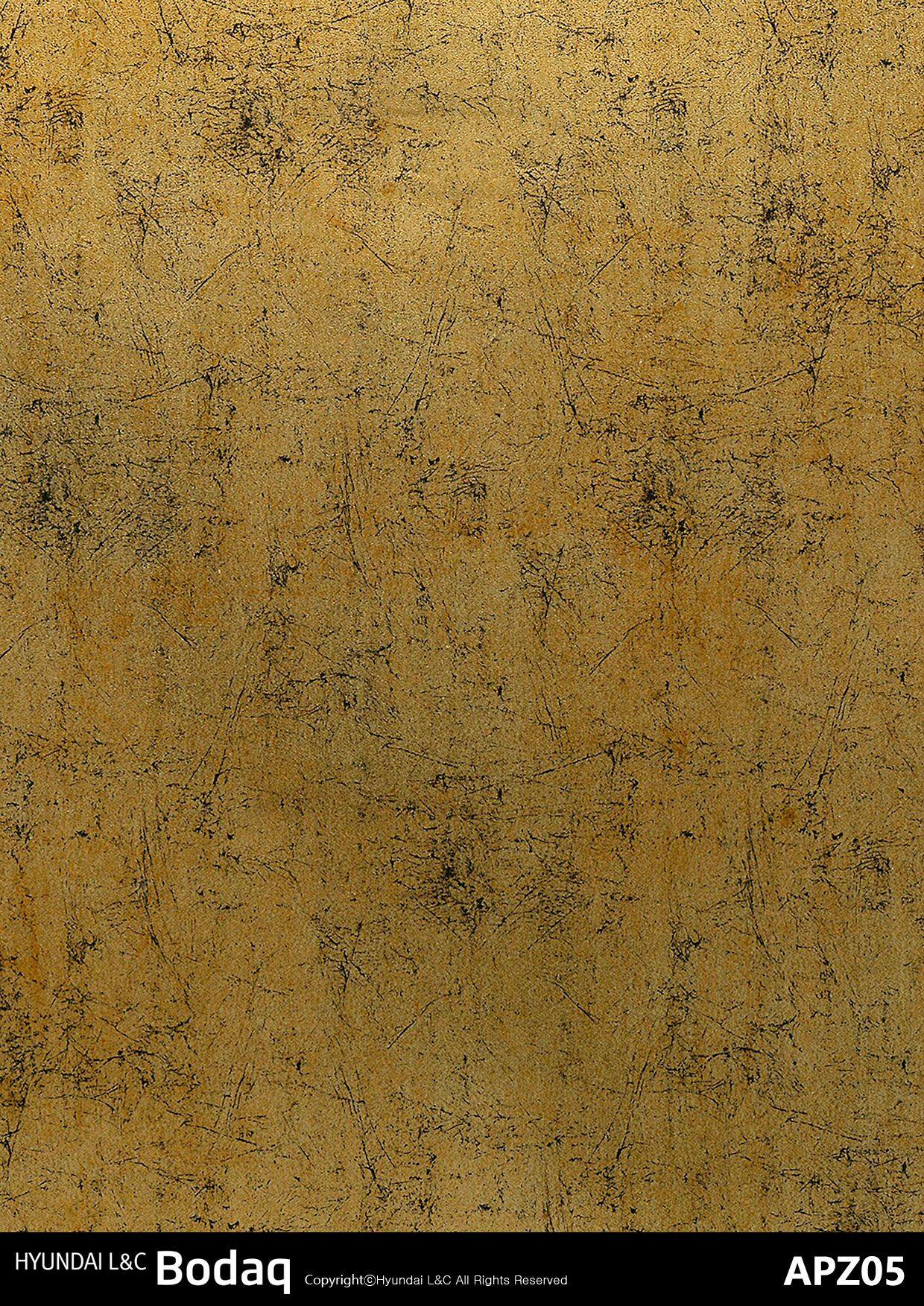 APZ05 Gold Crack Bodaq Interior Film - Natural Surface Collection 1 Bodaq APZ05 Gold Crack Interior Film - Metal Collection