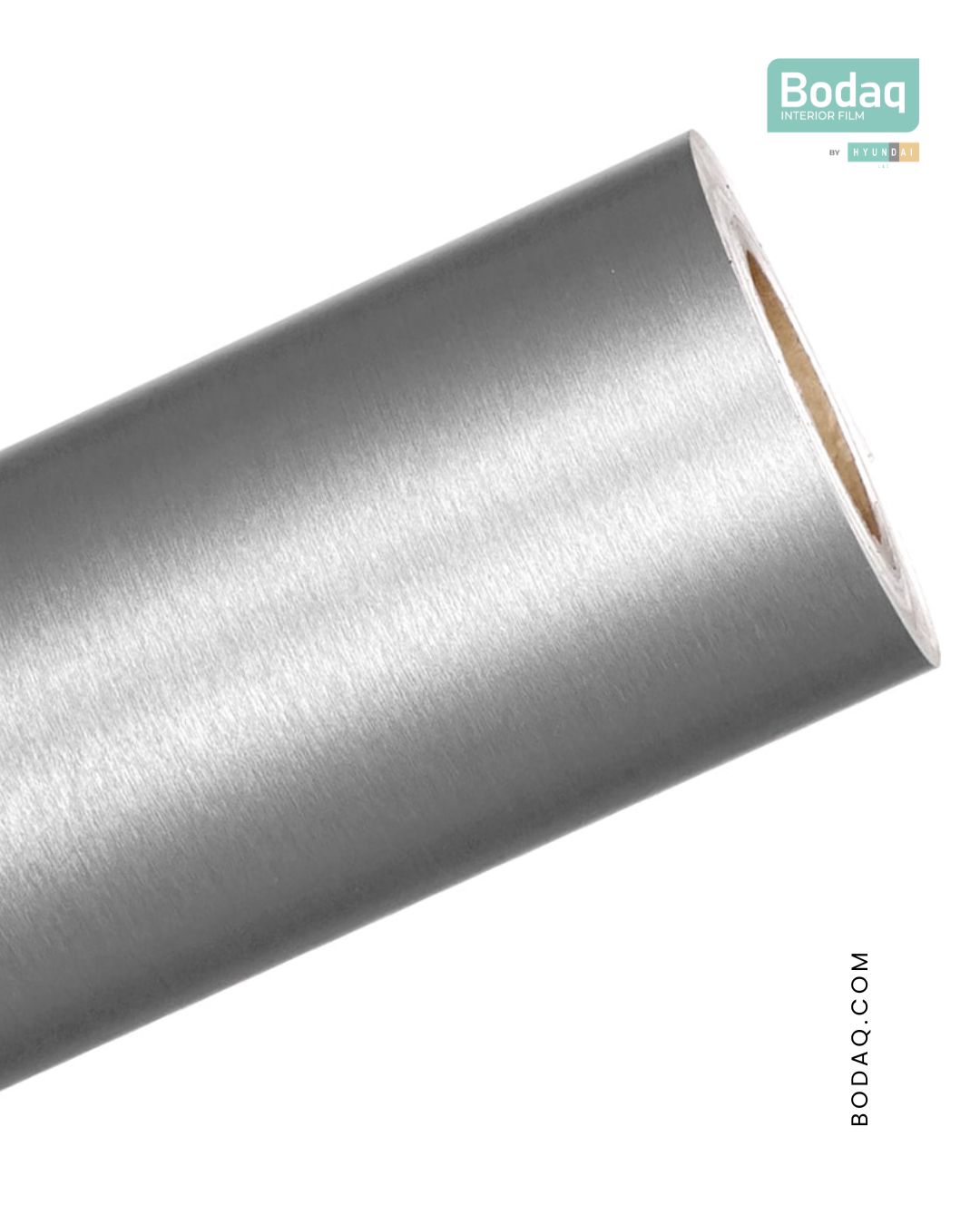 RM004 Brushed Steel Interior Film - Natural Surface Collection 5 RM004 Roll