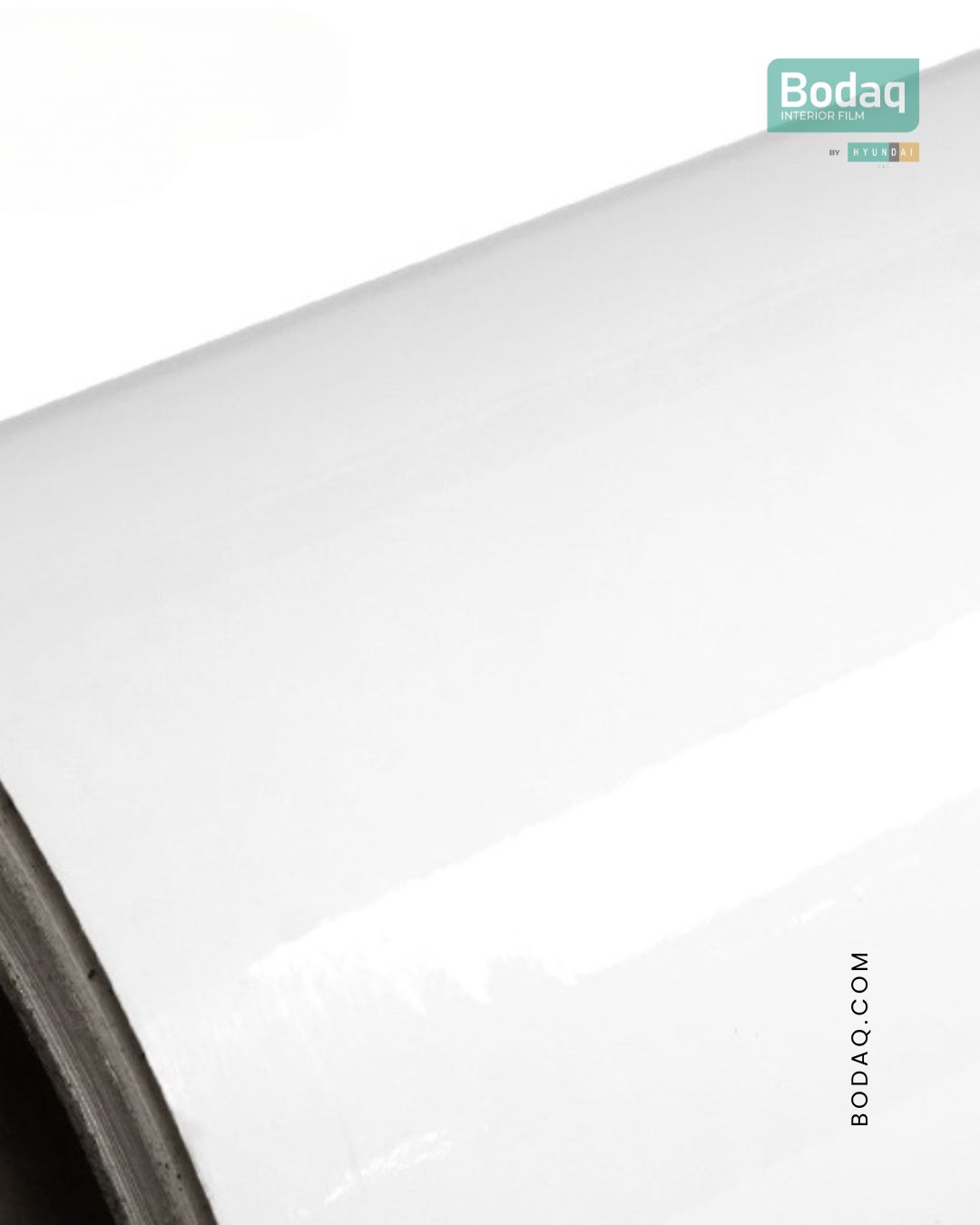 HS204 White High Gloss Interior Film - Basic Collection 4 Hs204 Roll Close-up