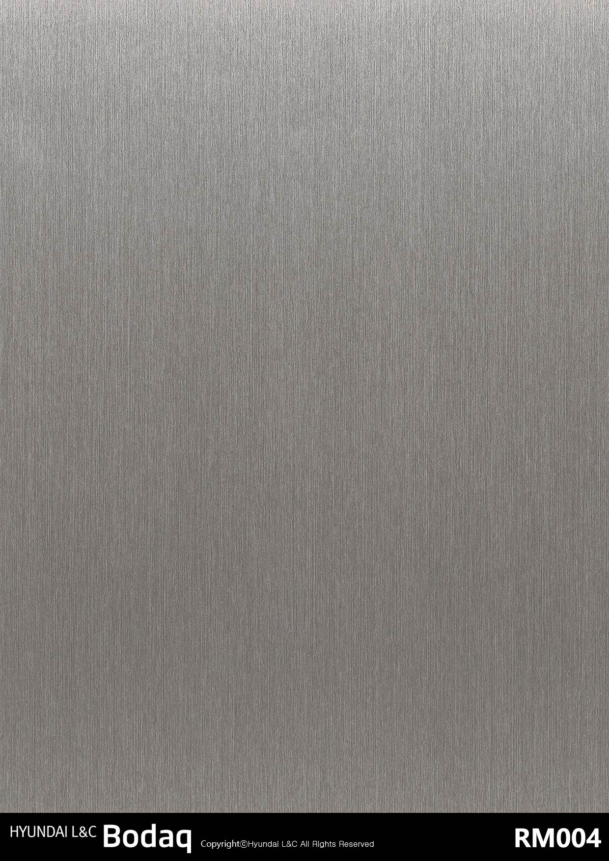 RM004 Brushed Steel Interior Film - Natural Surface Collection 1 Bodaq RM004 Real Metal Interior Film - Metal Collection