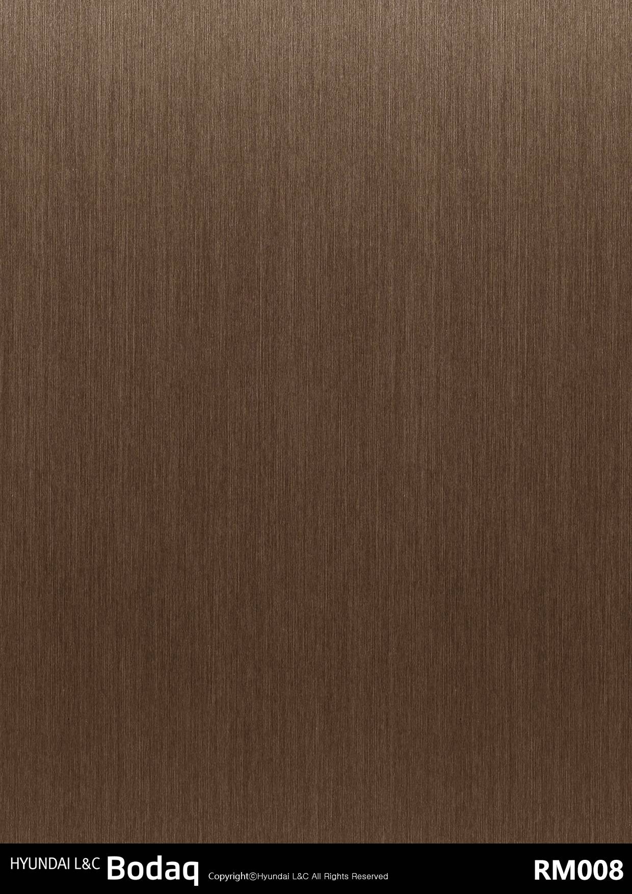 RM008 Brass Metal Interior Film - Metal Collection 1 RM008 Real Metal Interior Film - Metal Collection