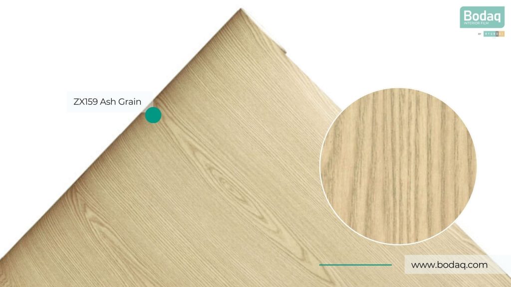 ZX159 Ash Grain Interior Film - Wood Collection 10 ZX159 Close-up and zoom-in