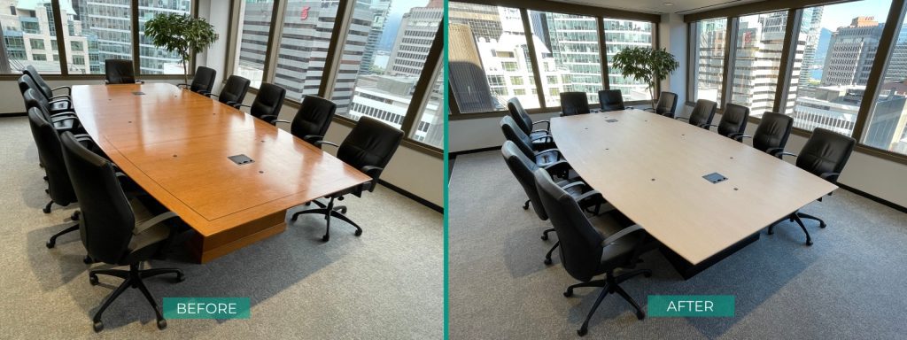 SPW43 Desk Refinishing