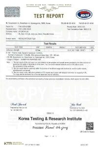 Adhesive Strength Test