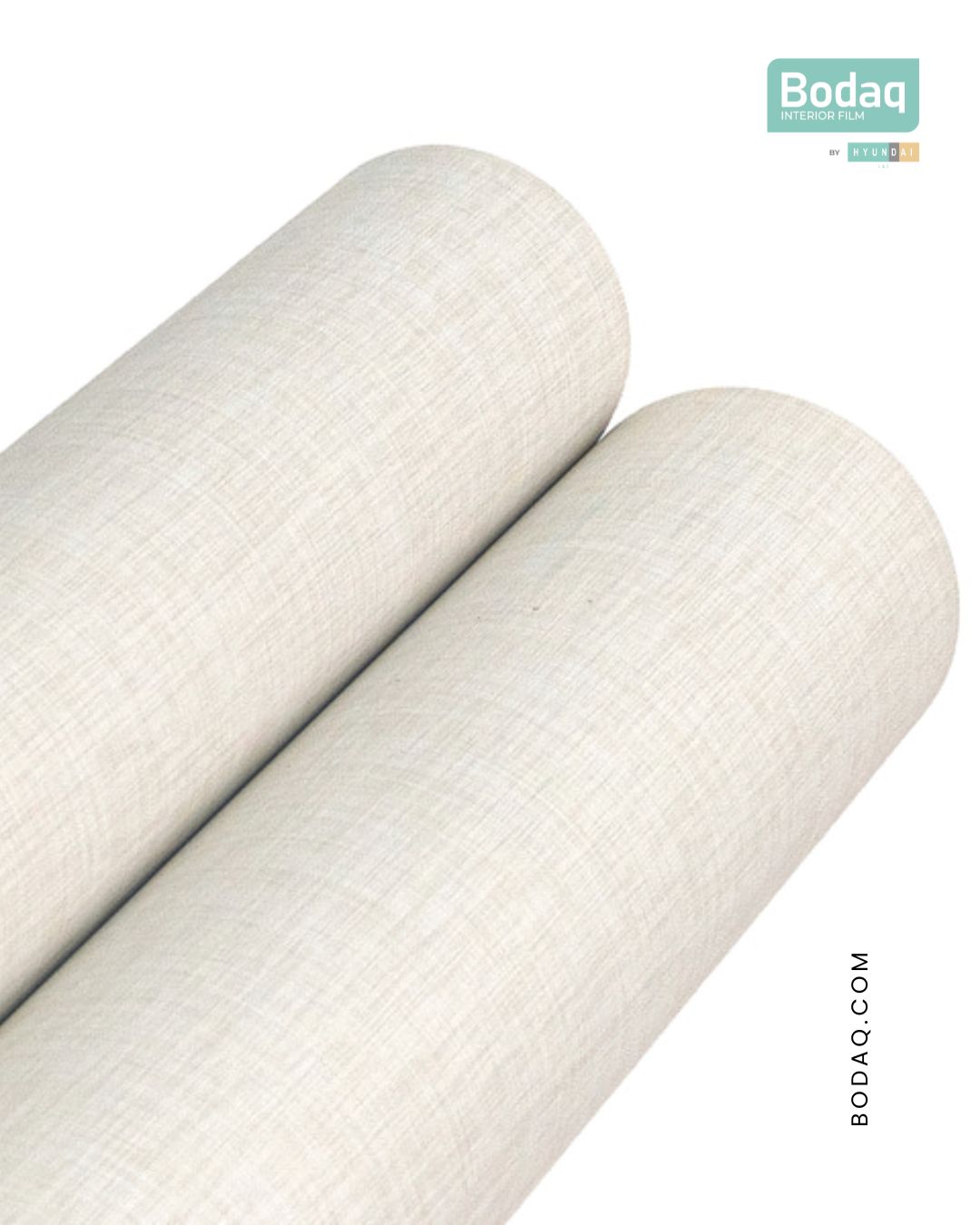 RF011 Cream Fabric Interior Film - Real Fabric Collection 5 RF011 Two Rolls