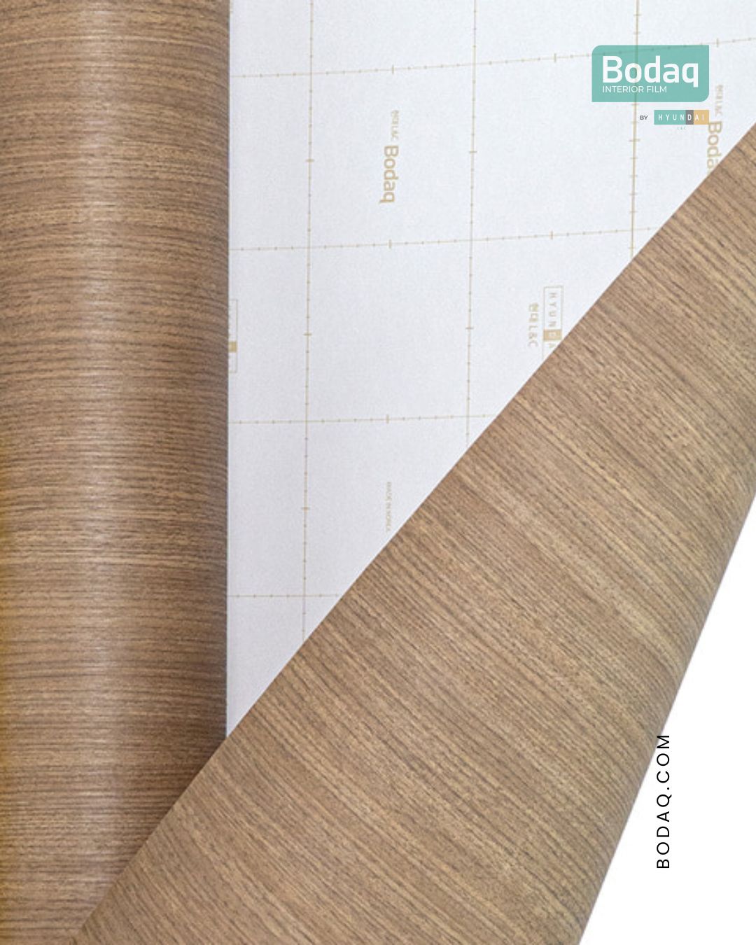 SPW52 Honey Walnut Interior Film - Origin Wood Collection 4 SPW52 Backing