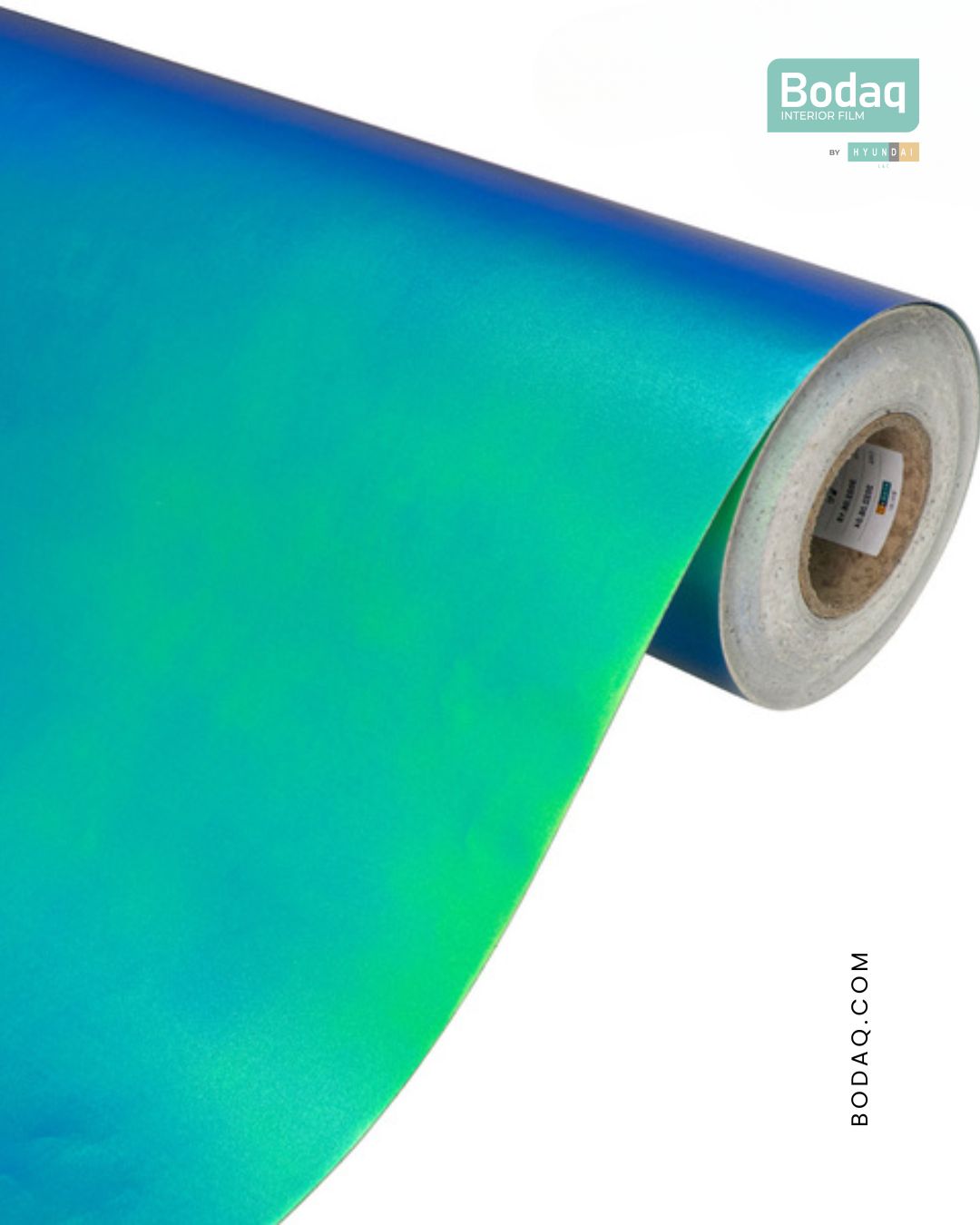 Discontinued - UMI08 Mermaid Green Hologram - Metal Collection 4 UMI08 Roll