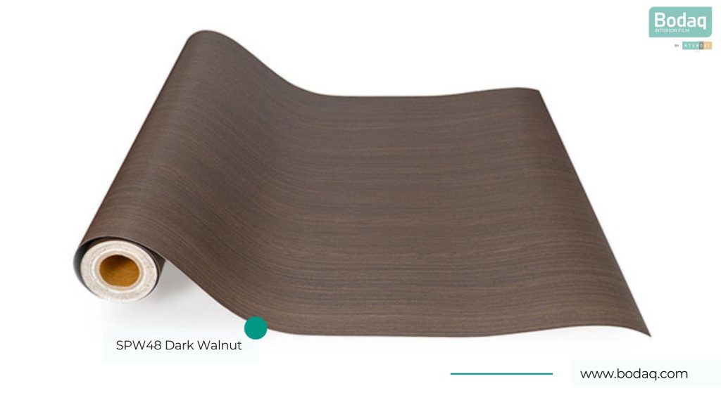 SPW48 Dark Walnut Interior Film - Origin Wood Collection 10 SPW48 Dark Walnut Full Roll