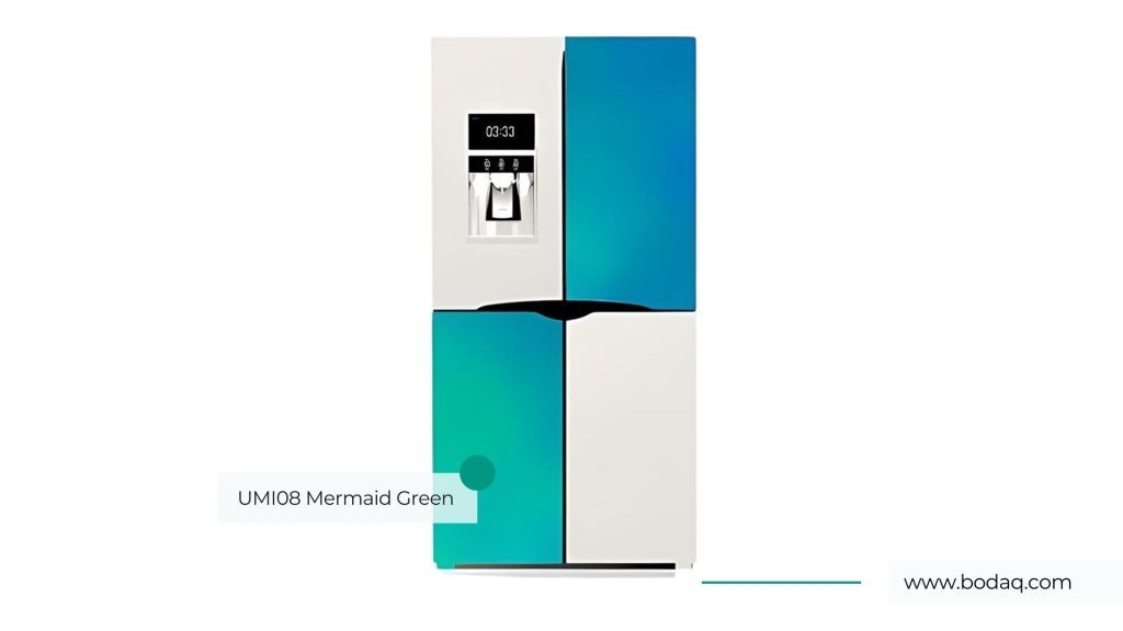 Discontinued - UMI08 Mermaid Green Hologram - Metal Collection 10 UMI08 Fridge