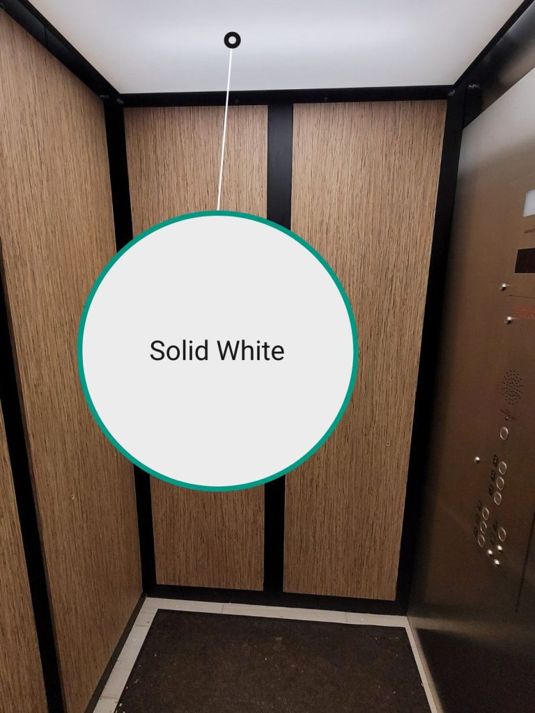 elevator ceiling refinishing