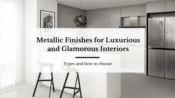 Bodaq on Cityline: All About Rental Glam 10 Metallic finishes for luxurious and glamorous interiors. Types and how to choose
