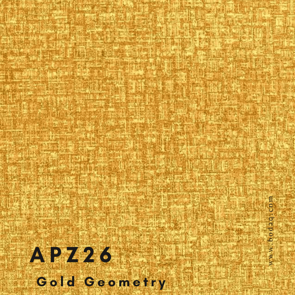 APZ26 Gold Geometry Bodaq Interior Film