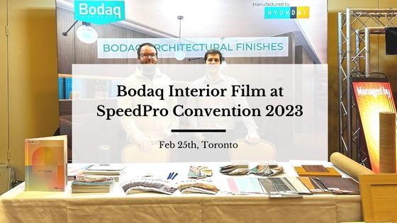 Invitation to HD Expo + Conference 2023 from Bodaq 5 Bodaq Interior Film at SpeedPro Canada Convention 2023