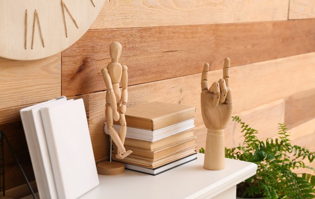 Incorporate a theme in your décor - add books and book related pieces, for example, if you are a booklover.