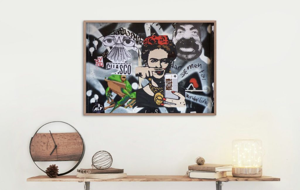 How to repurpose old art: Create a collage