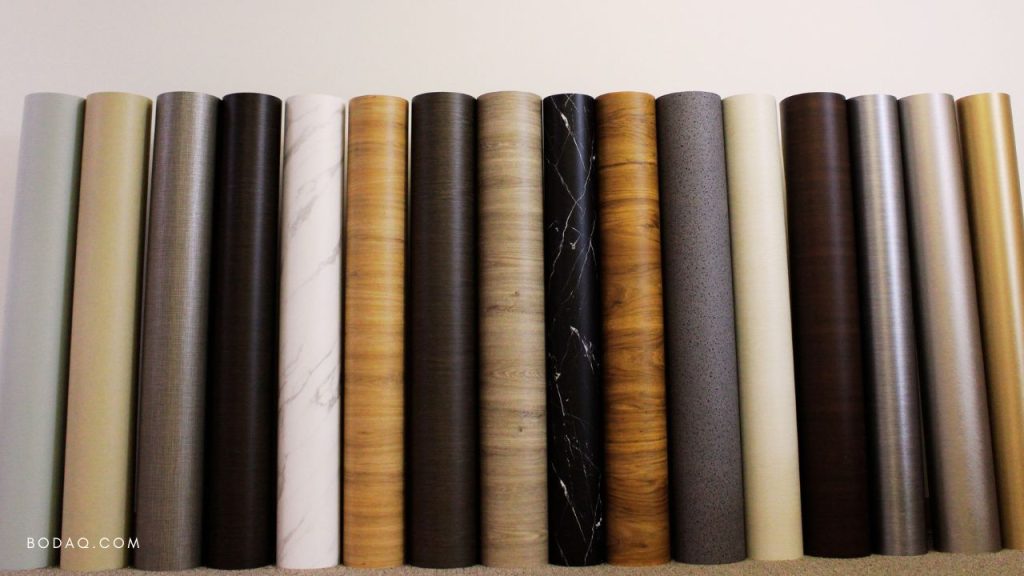 Architectural film comes in rolls