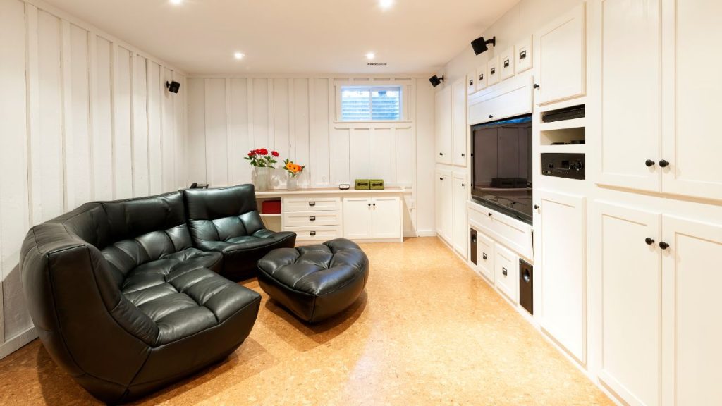 Wall paneling design ideas: basement