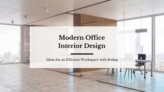 Bodaq Interior Film to be presented at IDS Vancouver 4 Modern Office Interior Design: Ideas for Efficient Workspace with Bodaq Interior Film