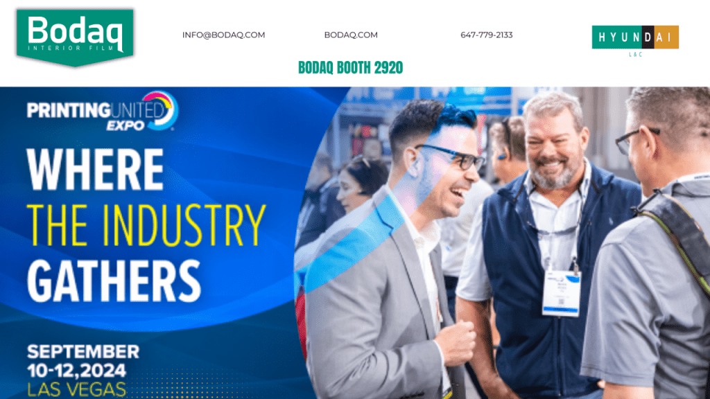 Bodaq at Printing United Expo 2024 in Las Vegas
