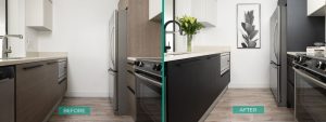 Before and After Kitchen