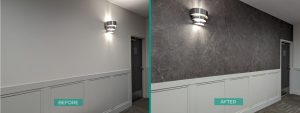 Before and After Wall Clinic