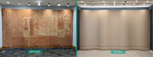 Before and After Wall Lobby