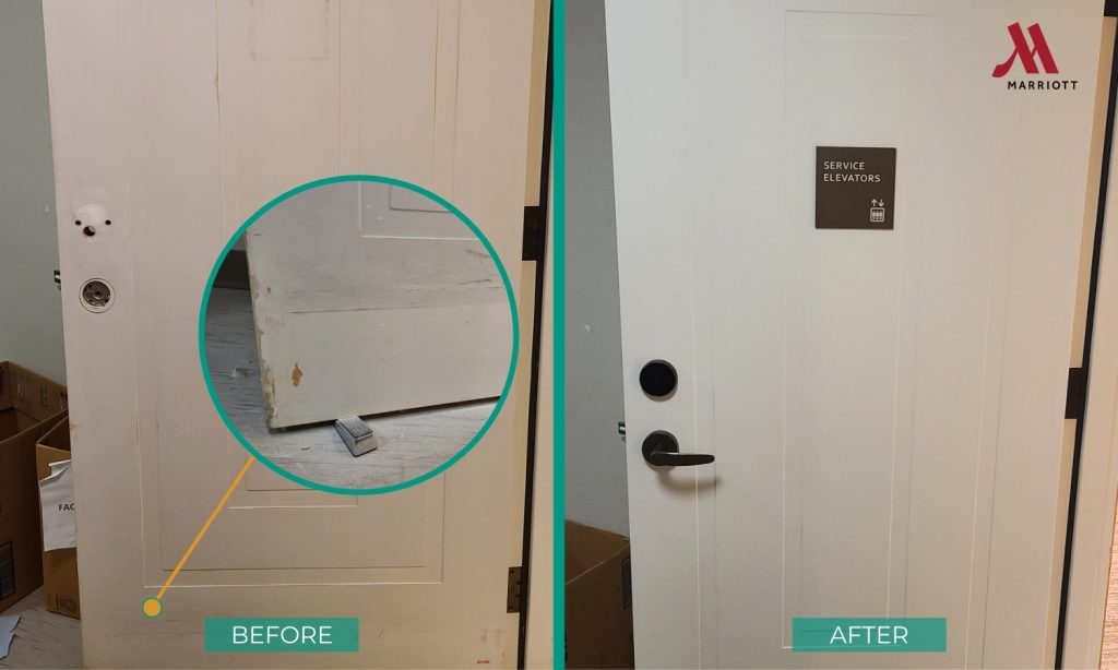 Marriott Door S126 White