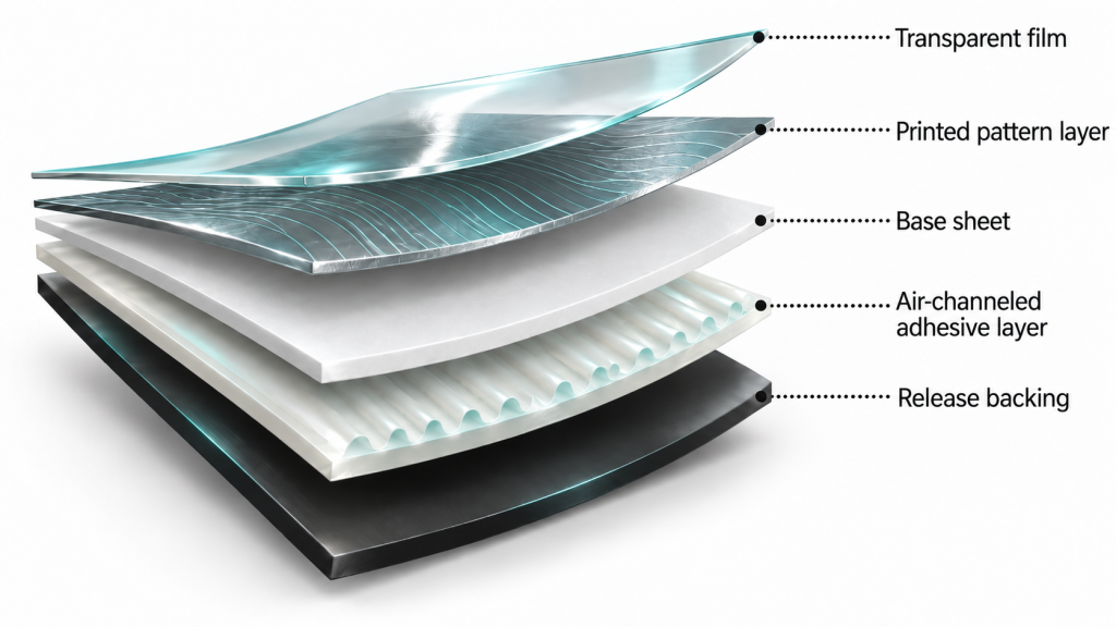 Bodaq Interior Film Multilayered Structure
